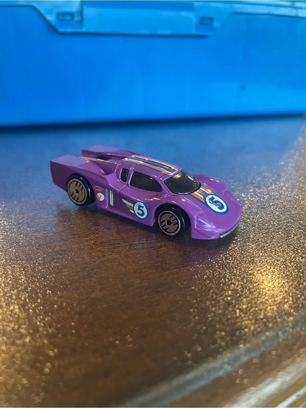 Hot Wheels GT Racer 1988 #5 Purple Speed Fleet